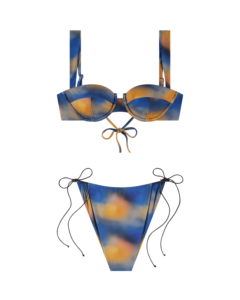 The Clio & Pallas Bottom | Aura Blue - AYA Label