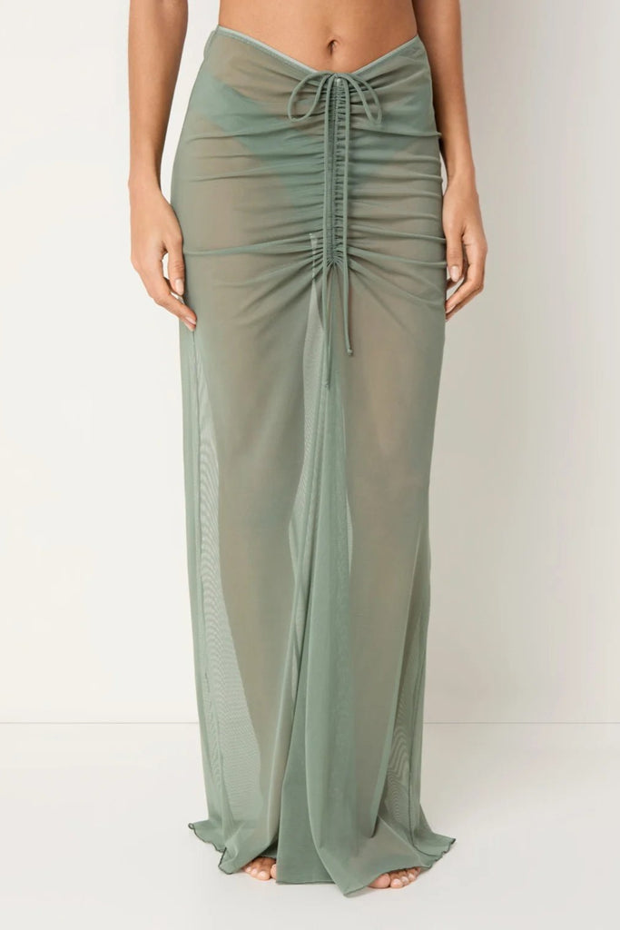 The Erato & Aphrodite Set + Skirt | Sage Green - AYA Label