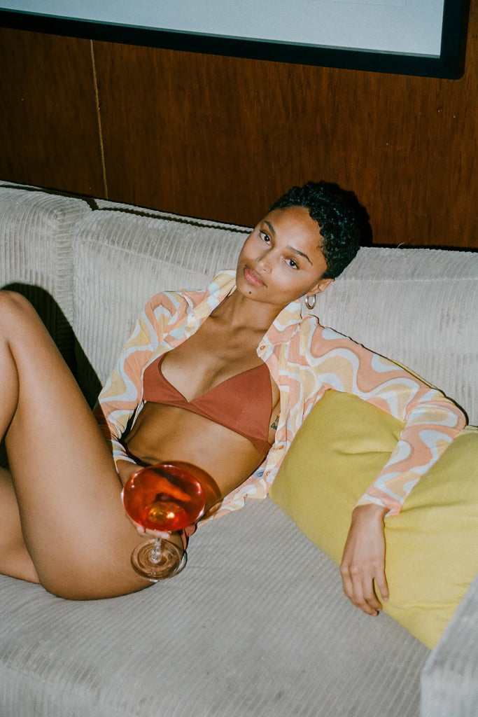 The Erato Top | Rib Cinnamon - AYA Label