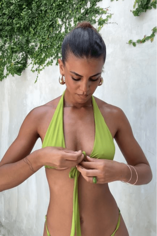 The Gaia Multi Top | Lime Green - AYA Label