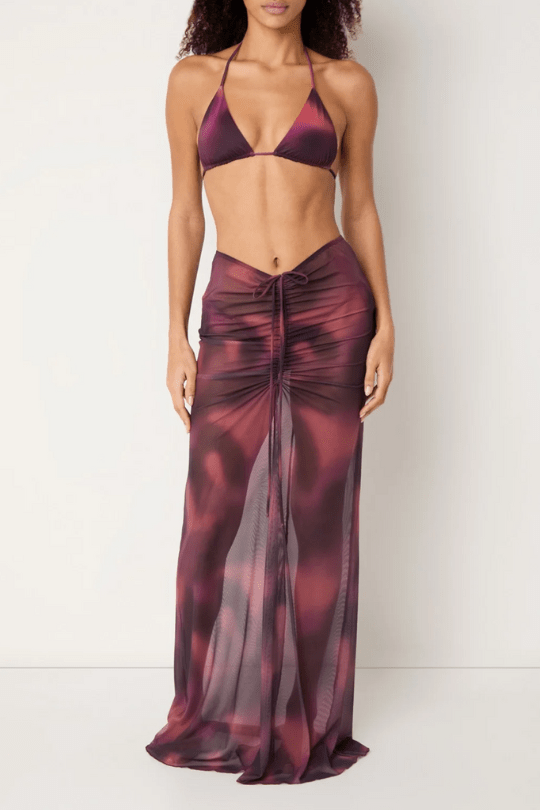 The Iris Set + Skirt | Faded Purple - AYA Label