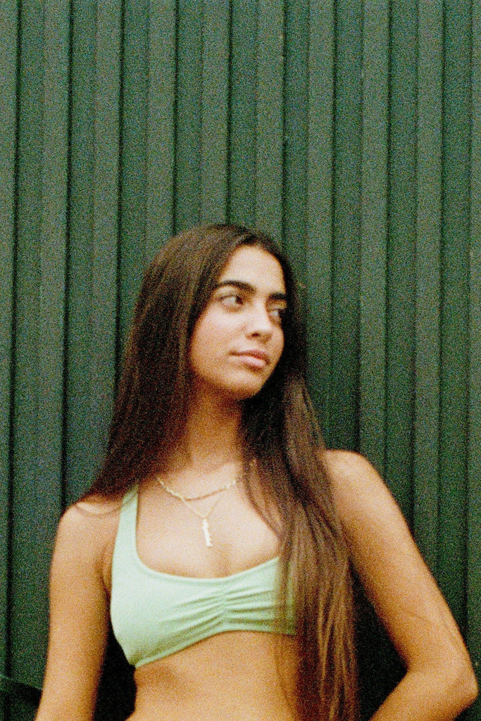 The Penelope & Selene Set | Terry Pistachio + The Scrunchie - AYA Label