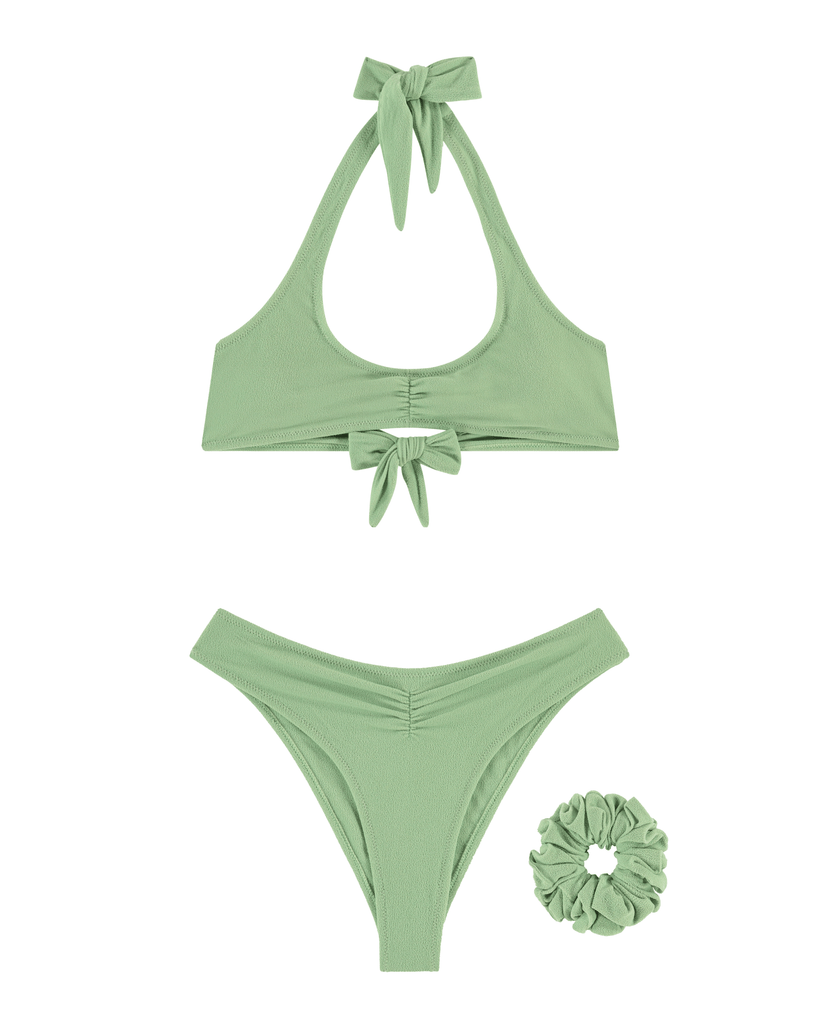 The Penelope Set | Terry Pistachio + The Scrunchie (FREE) - AYA Label