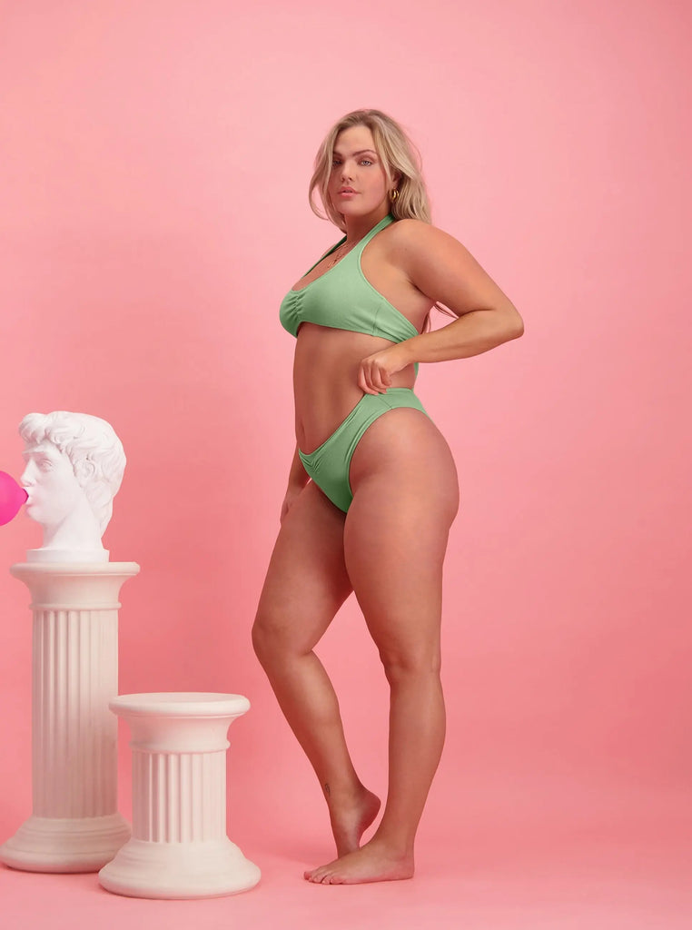 The Penelope Top | Terry Pistachio - AYA Label