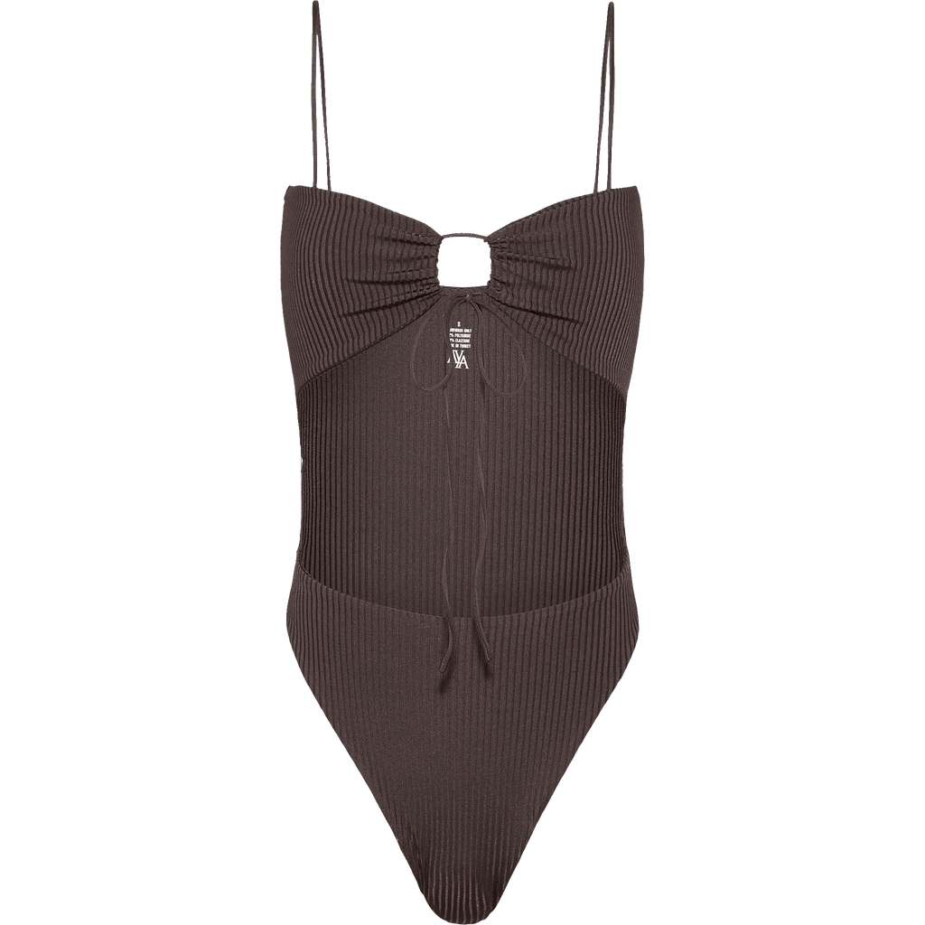 The Thalia Bathing Suit | Rib Cacao - AYA Label