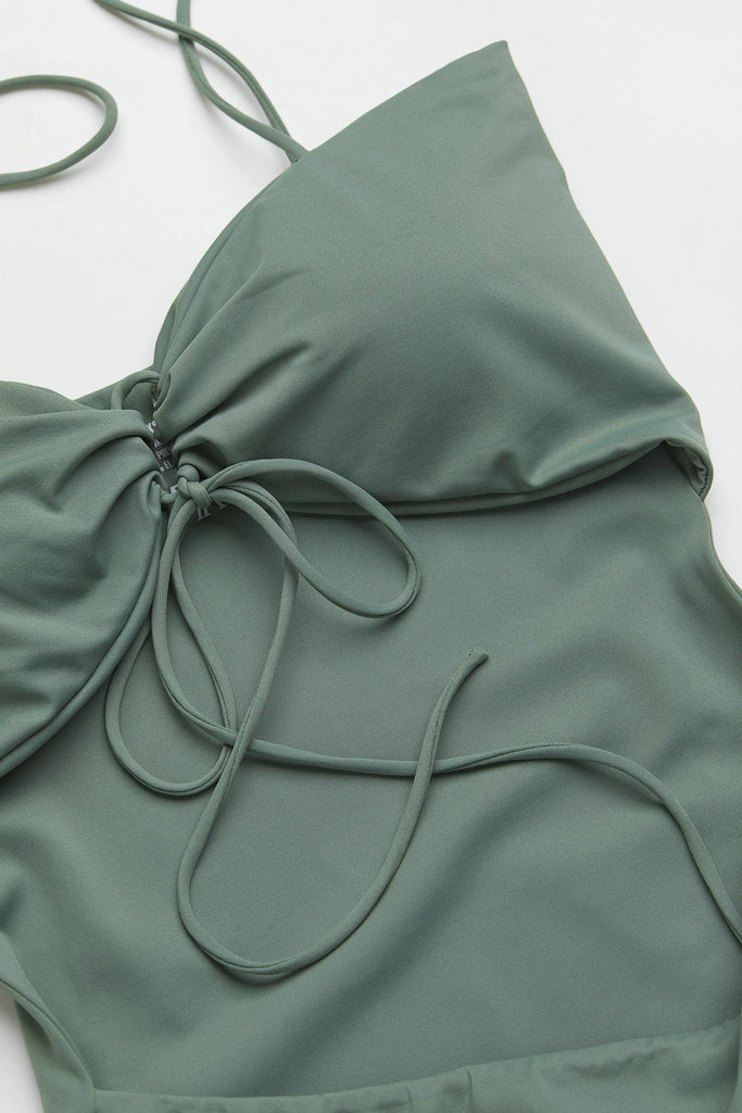 The Thalia Bathing Suit | Sage Green - AYA Label