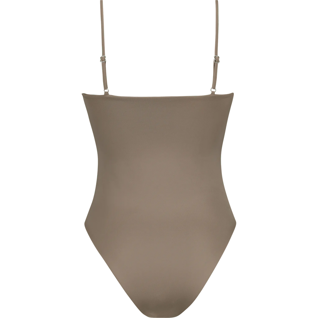 The Themis Bathing Suit | Taupe - AYA Label